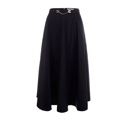 Falda Midi - Elisabetta Franchi - Modalova