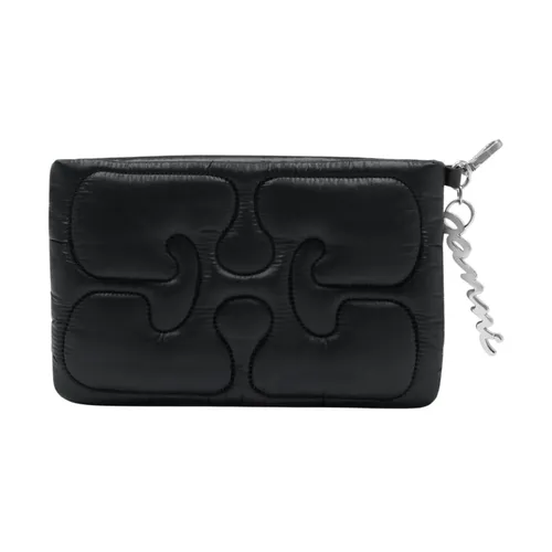 Quilted Re-Tech Pouch - Ganni - Modalova