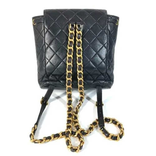 Pre-owned Leather Backpack - Chanel Vintage - Modalova