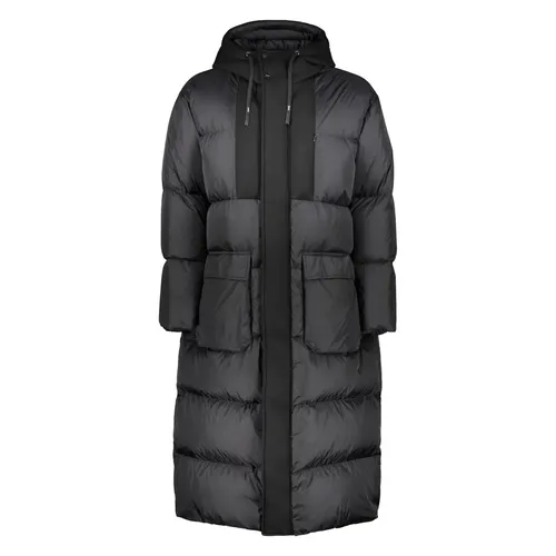 Hooded Down Jacket with Adjustable Hood - Herno - Modalova