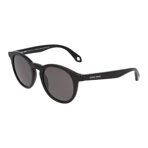 Round Acetate Sunglasses - Armani - Modalova