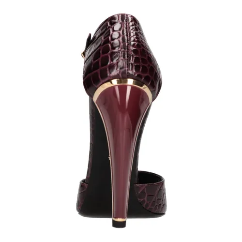 Roberto Cavalli With Heel Bordeaux - Roberto Cavalli - Modalova