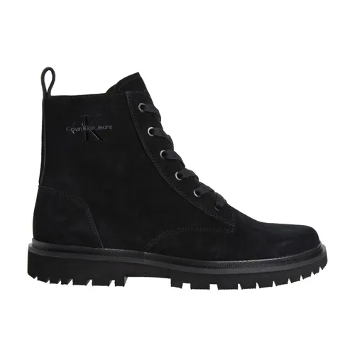 Iconic Black Laceup Ankle Boots - Calvin Klein Jeans - Modalova
