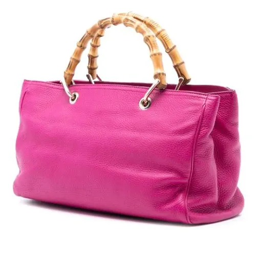 Pre-owned Leather Handbag - Gucci Vintage - Modalova