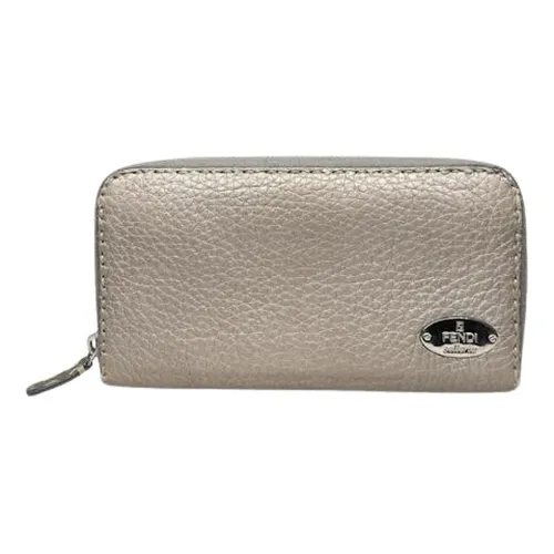 Pre-owned Leather Wallet - Fendi Vintage - Modalova