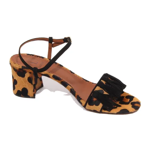 Horsy Suede Sandal - L'Autre Chose - Modalova