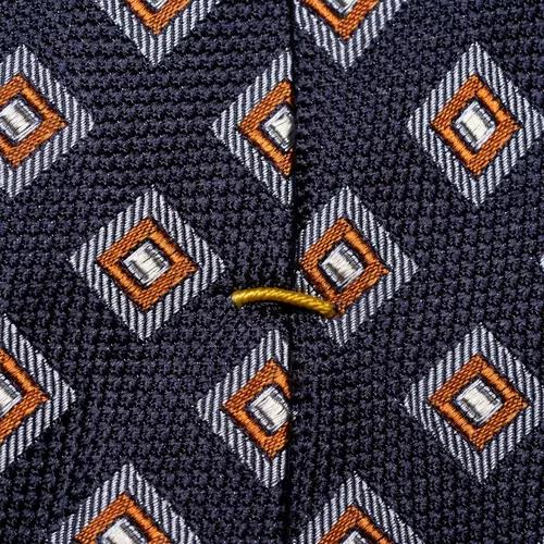 Silk Tie Basketweave Pattern - Eton - Modalova