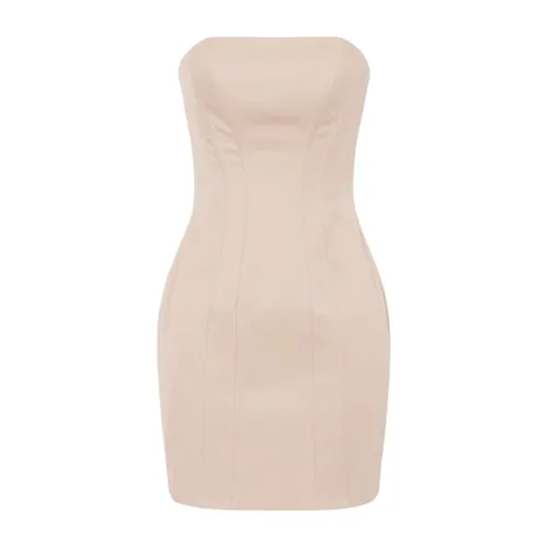 Cotton bustier dress - Elisabetta Franchi - Modalova
