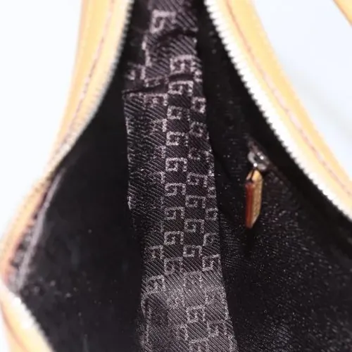 Pre-owned Leather Shoulder Bag - Gucci Vintage - Modalova