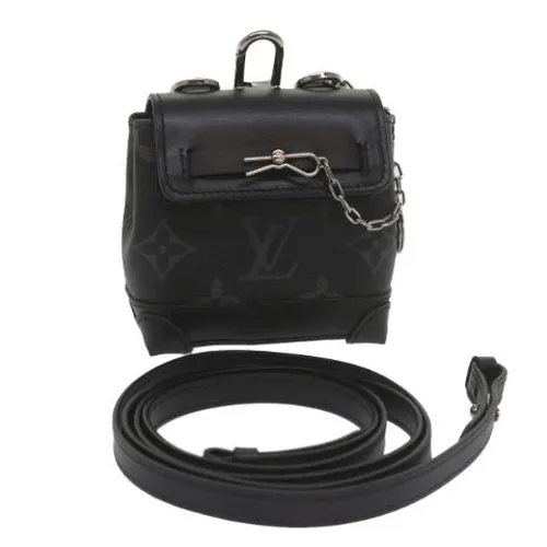 Bolso Mini de Lona Pre-owned - Louis Vuitton Vintage - Modalova