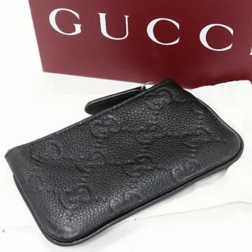 Pre-owned Leather wallets - Gucci Vintage - Modalova