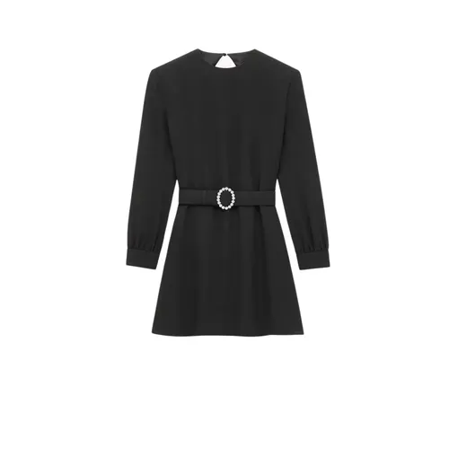 Backless Mini Dress - Saint Laurent - Modalova