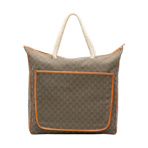 Pre-owned Large Tote Bag - Gucci Vintage - Modalova