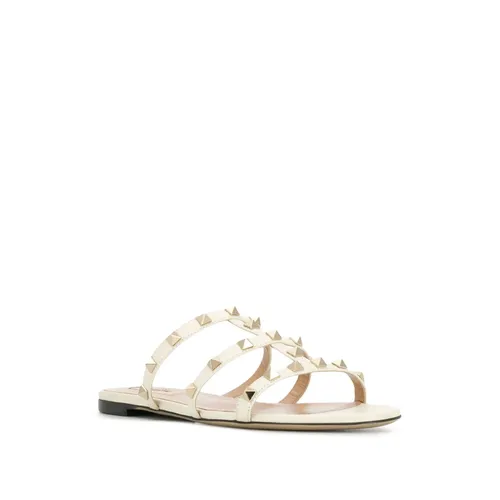 Sandali Slides Moda Neri - Valentino Garavani - Modalova