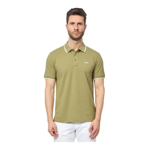 Boss - Tops > Polo Shirts - Green - Boss - Modalova