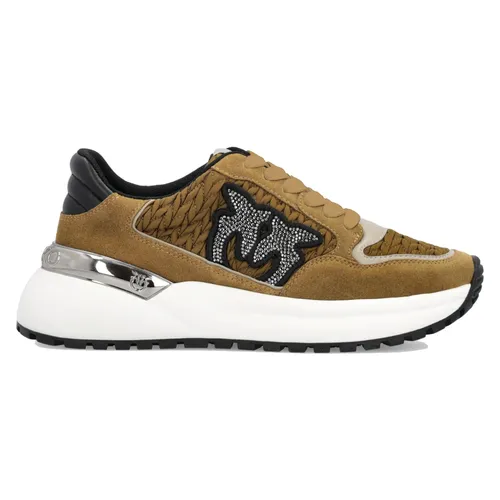 Pinko - Shoes > Sneakers - Green - Pinko - Modalova