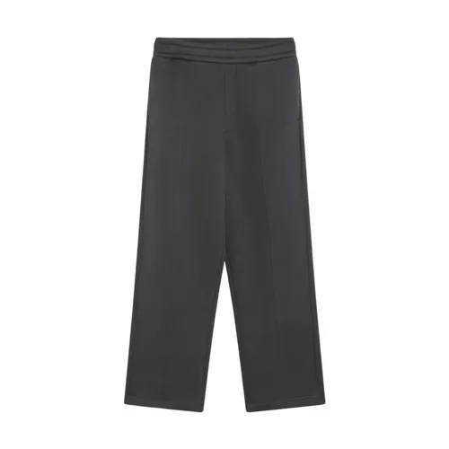 Grey Trousers Cotton Polyester Blend - Ami Paris - Modalova