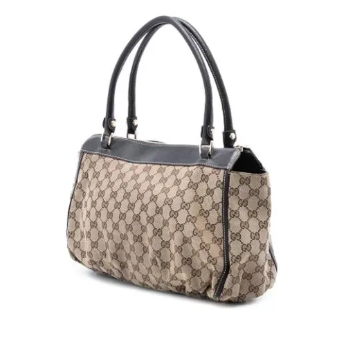 Pre-owned Canvas Tote - Gucci Vintage - Modalova