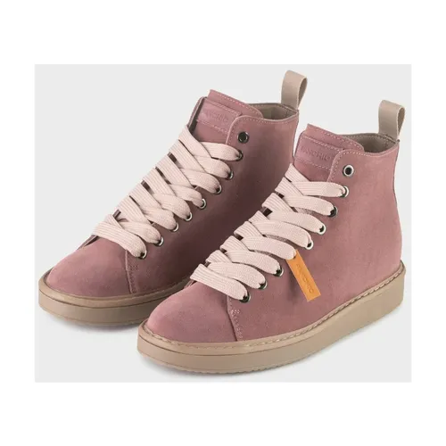 Suede Ankle Boot with Microfibre Lining - Panchic - Modalova
