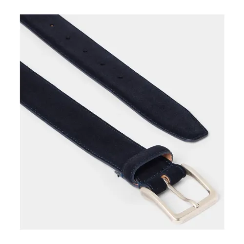 Suede Bovine Leather Belt - Brooks Brothers - Modalova