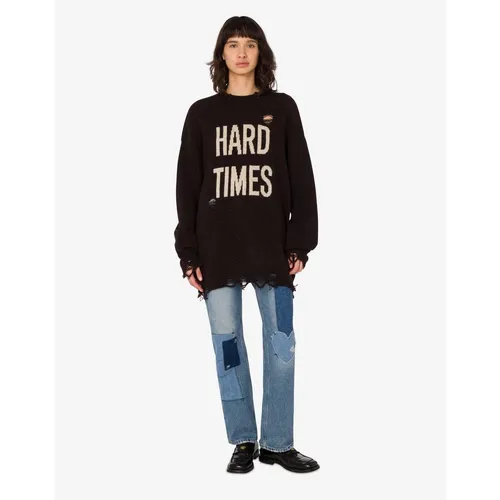 Shetland Wool Pullover - Moschino - Modalova