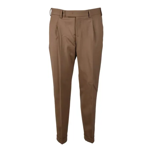 Wool Blend Stretch Pants - PT Torino - Modalova