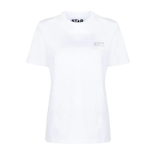 Star-print short-sleeved T-shirt - Golden Goose - Modalova