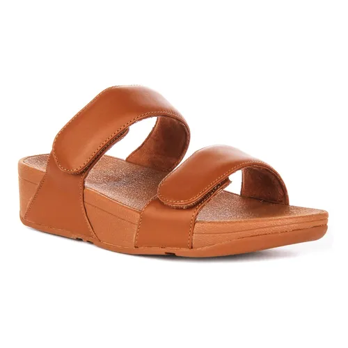 Adjustable Leather Sandals for Women - Fitflop - Modalova