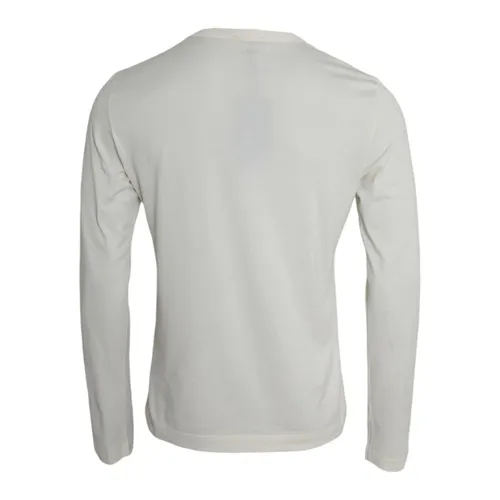 Off White Cotton Sweater - Dolce & Gabbana - Modalova