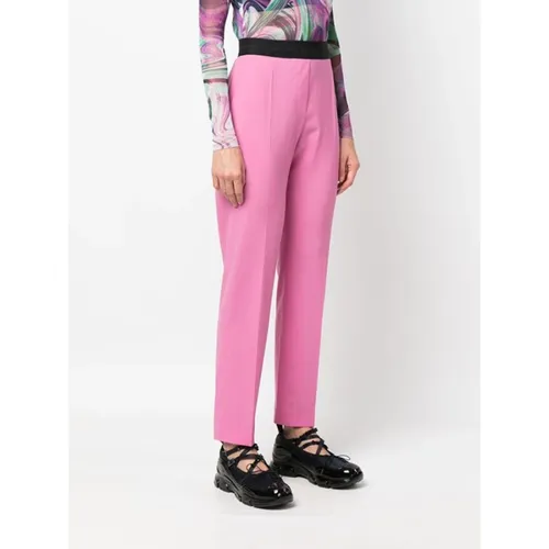 Leather Trousers - Msgm - Modalova