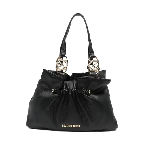 Bag with Large Logo - Love Moschino - Modalova