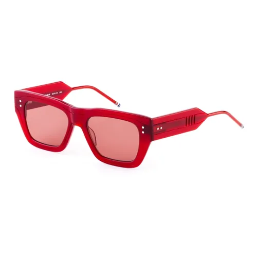 Acetate Rectangular Sunglasses - Thom Browne - Modalova