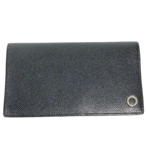 Pre-owned Leather wallets - Bvlgari Vintage - Modalova