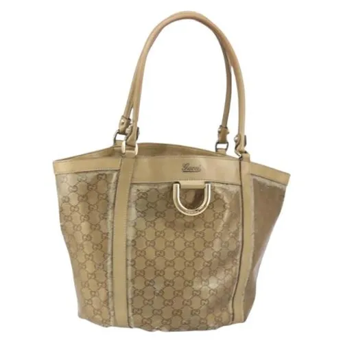 Pre-owned Canvas Tote Bag - Gucci Vintage - Modalova