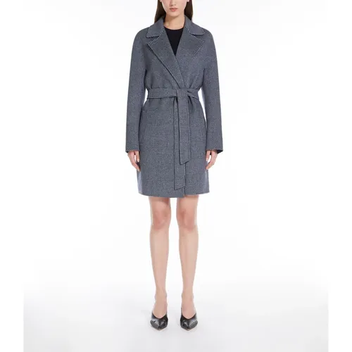 Woolen cardigan coat with design - Max Mara Studio - Modalova