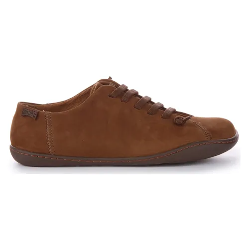 Brown Leather Slip-On Shoes - Camper - Modalova