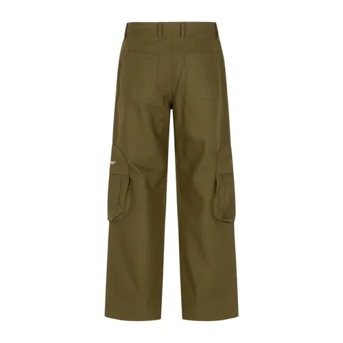 Wide Trousers - Off White - Modalova