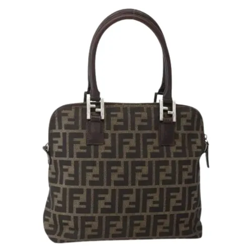 Pre-owned Canvas Handbag - Fendi Vintage - Modalova