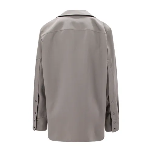 Waist-String Wool Shirt - Jil Sander - Modalova