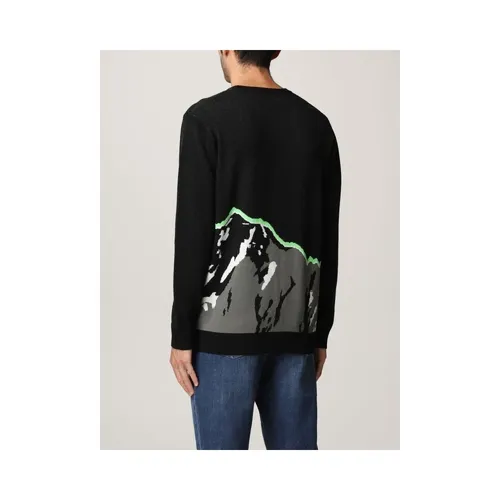 Men's Knitwear Fantasy Black Pattern - ICE Play - Modalova