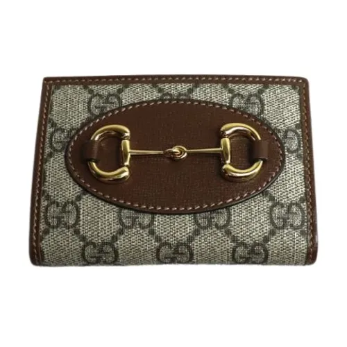 Pre-owned Leather Wallet - Gucci Vintage - Modalova