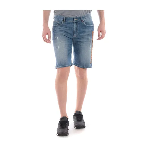 Casual Denim Shorts - Daniele Alessandrini - Modalova
