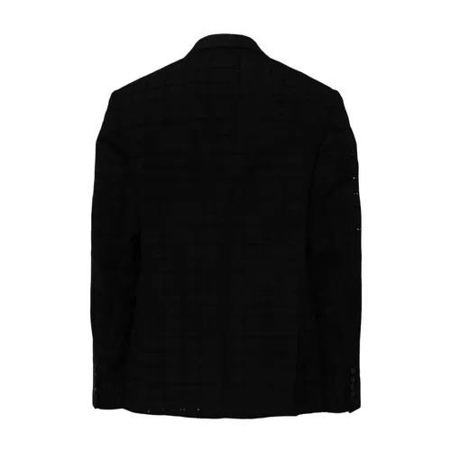 Black Wool Blend Blazer - Givenchy - Modalova