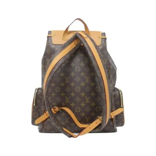 Pre-owned Monogram Coated Canvas Backpack - Louis Vuitton Vintage - Modalova