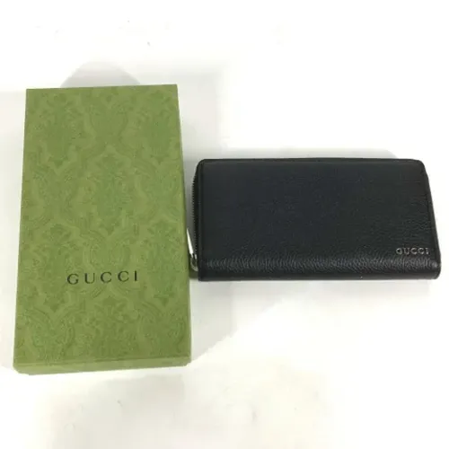 Pre-owned Leather wallets - Gucci Vintage - Modalova