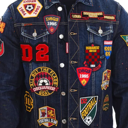 Denim Jacket - Dsquared2 - Modalova