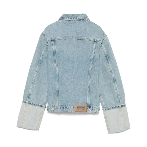 Stylish Cotton Jacket - Moschino - Modalova