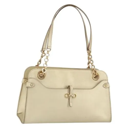 Pre-owned Leather Shoulder Bag - Salvatore Ferragamo Pre-owned - Modalova