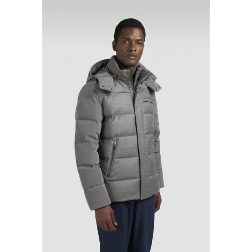 Luxurious Wool Silk Puffer Jacket - Paul & Shark - Modalova