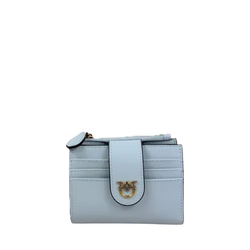 Small Smooth Leather Wallet - Pinko - Modalova